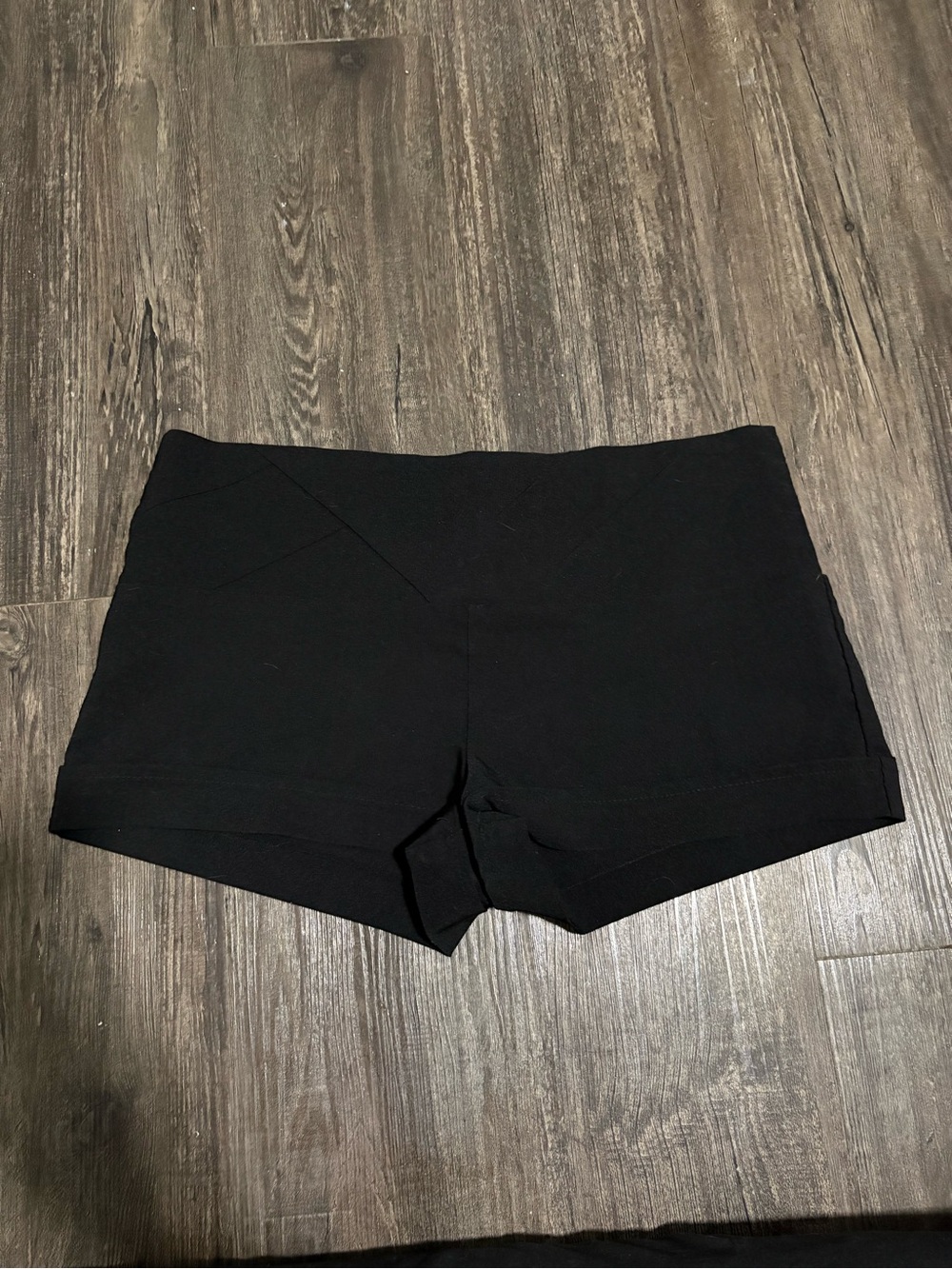 Wet Seal Y2K Black Women's Bike Shorts